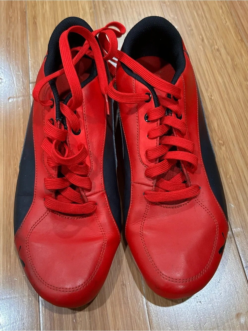 Puma Scuderia Ferrari Drift Cat 7 Red Black Men's Size 9.5 Shoes 305824-02